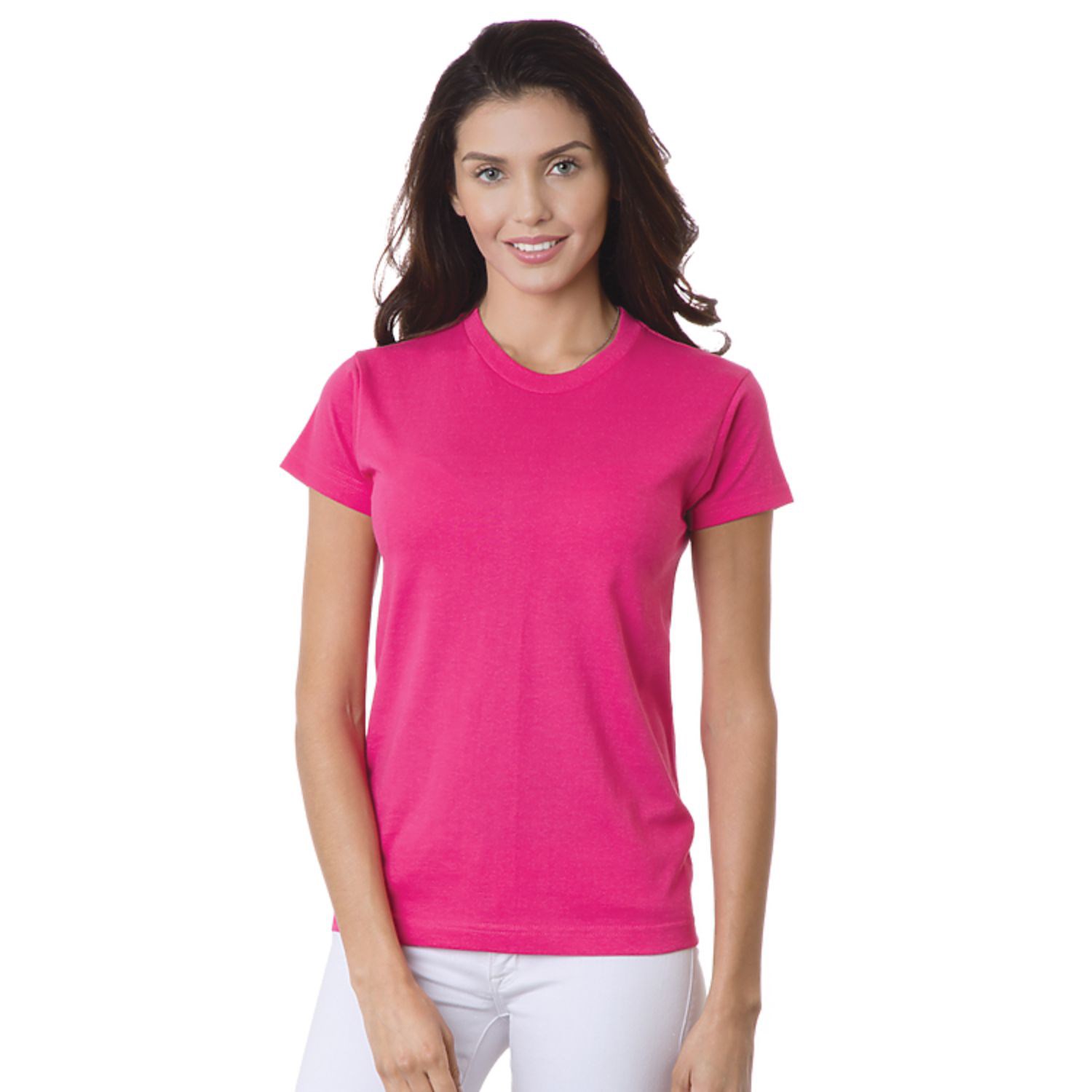 100% Cotton MADE IN USA Women's Heavyweight Crew