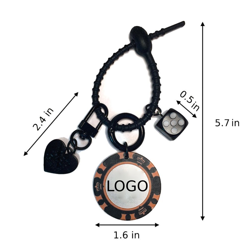 Chip Key Chain Pendant 3