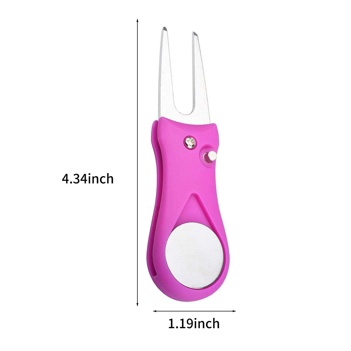 Portable Golf Divot Tool Rust Resistant 2