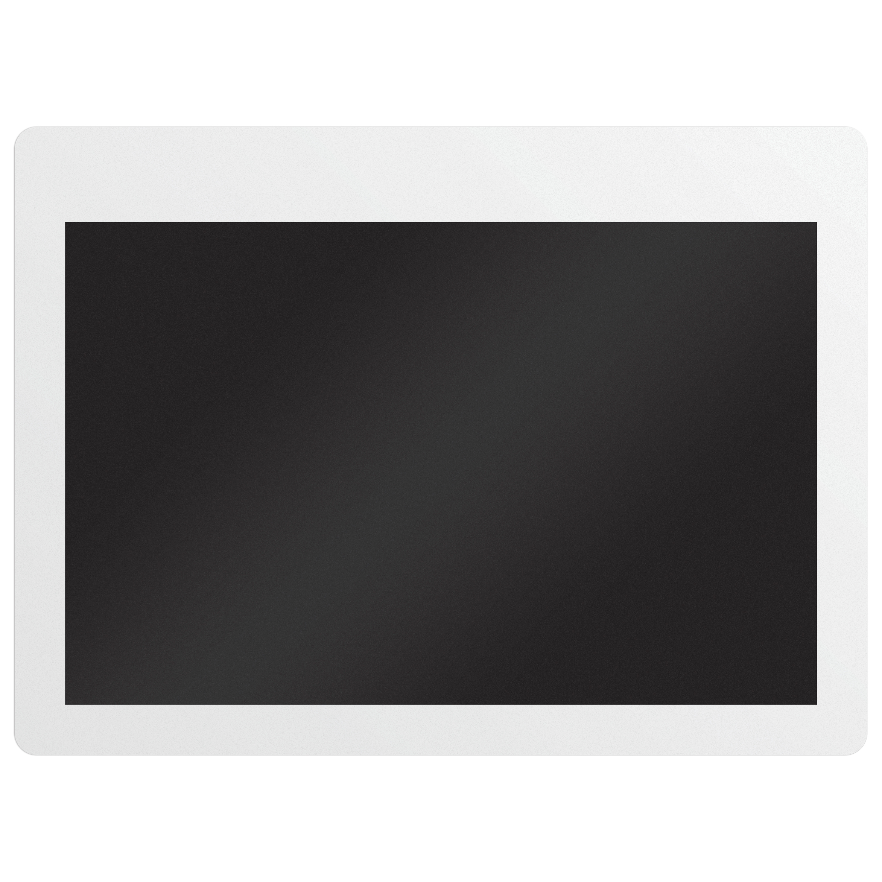 1/8" Insert Counter Mats 14" x 19" Clear Lexan Top, Rubber Back, Full Colour 3