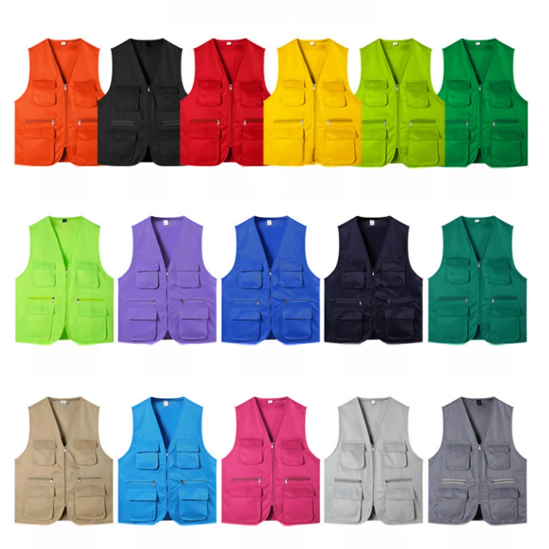 Fishing Vest with Multiple Pockets 3