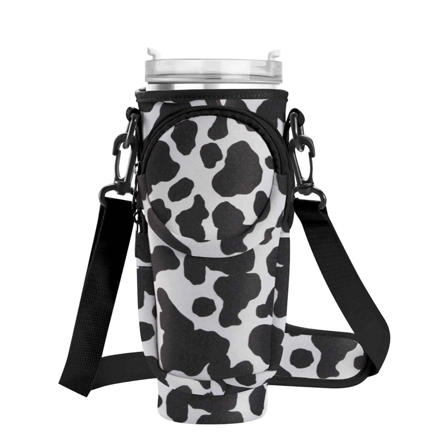 Neoprene 40oz Tumbler Carrier Sleeve with Adjustable Strap 1