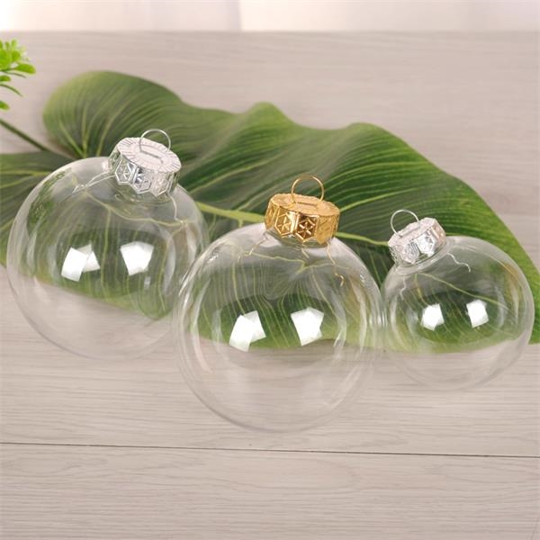 Transparent Fillable Ball Christmas Decorations 6