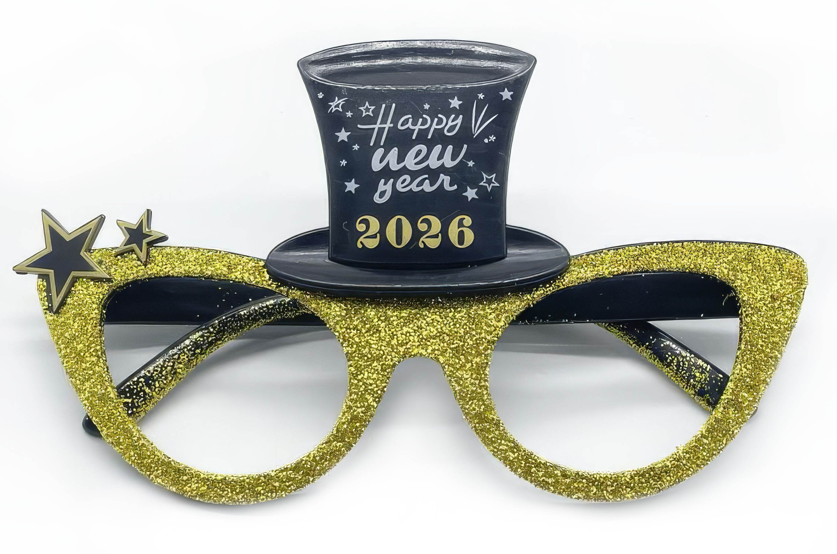 2026 NY Hat New Year Party Glasses 2