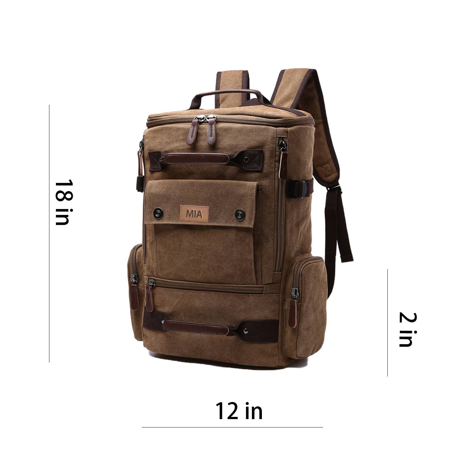 Travel Duffle Canvas Backpack 4