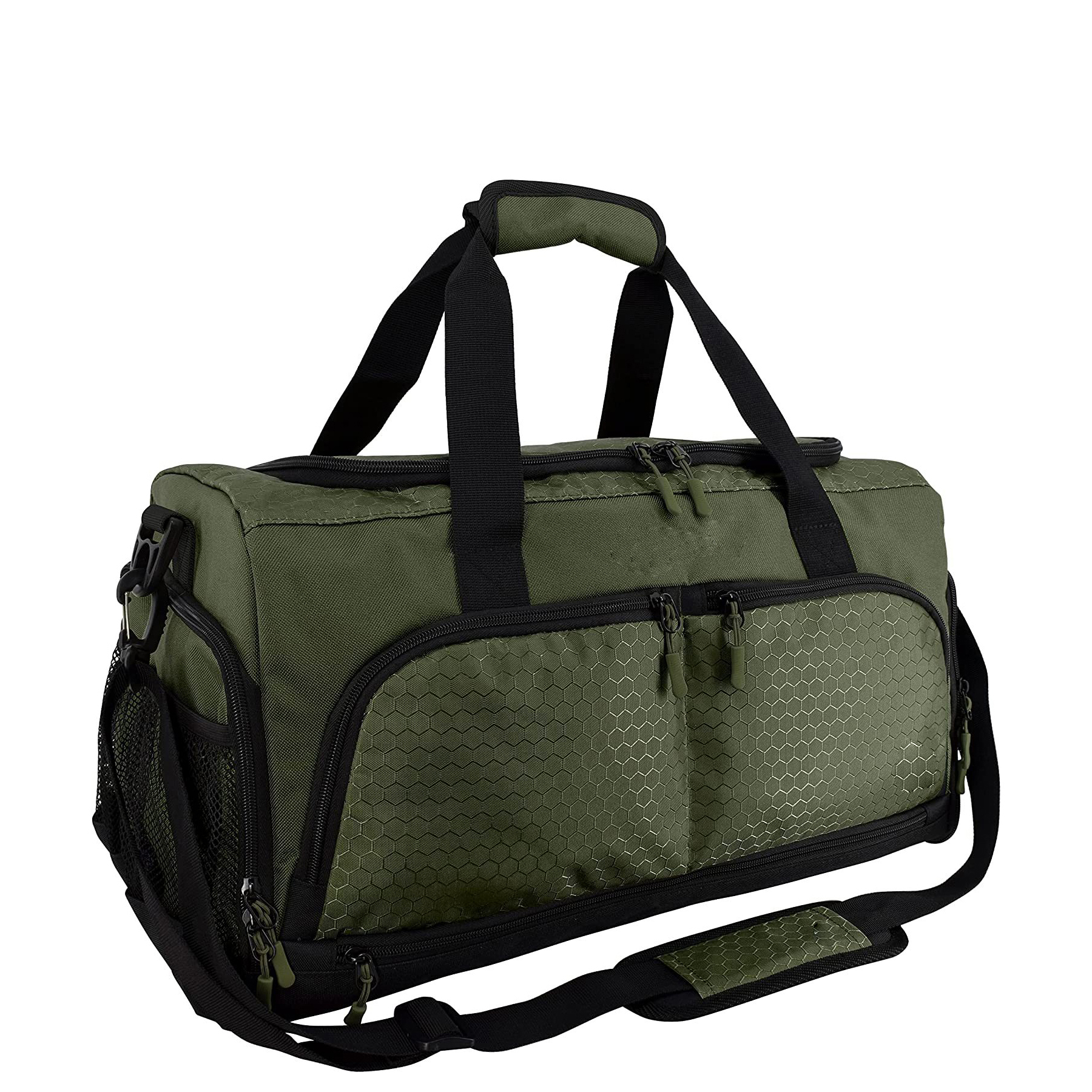 Polyester independent shoe bag compartment handbag 8