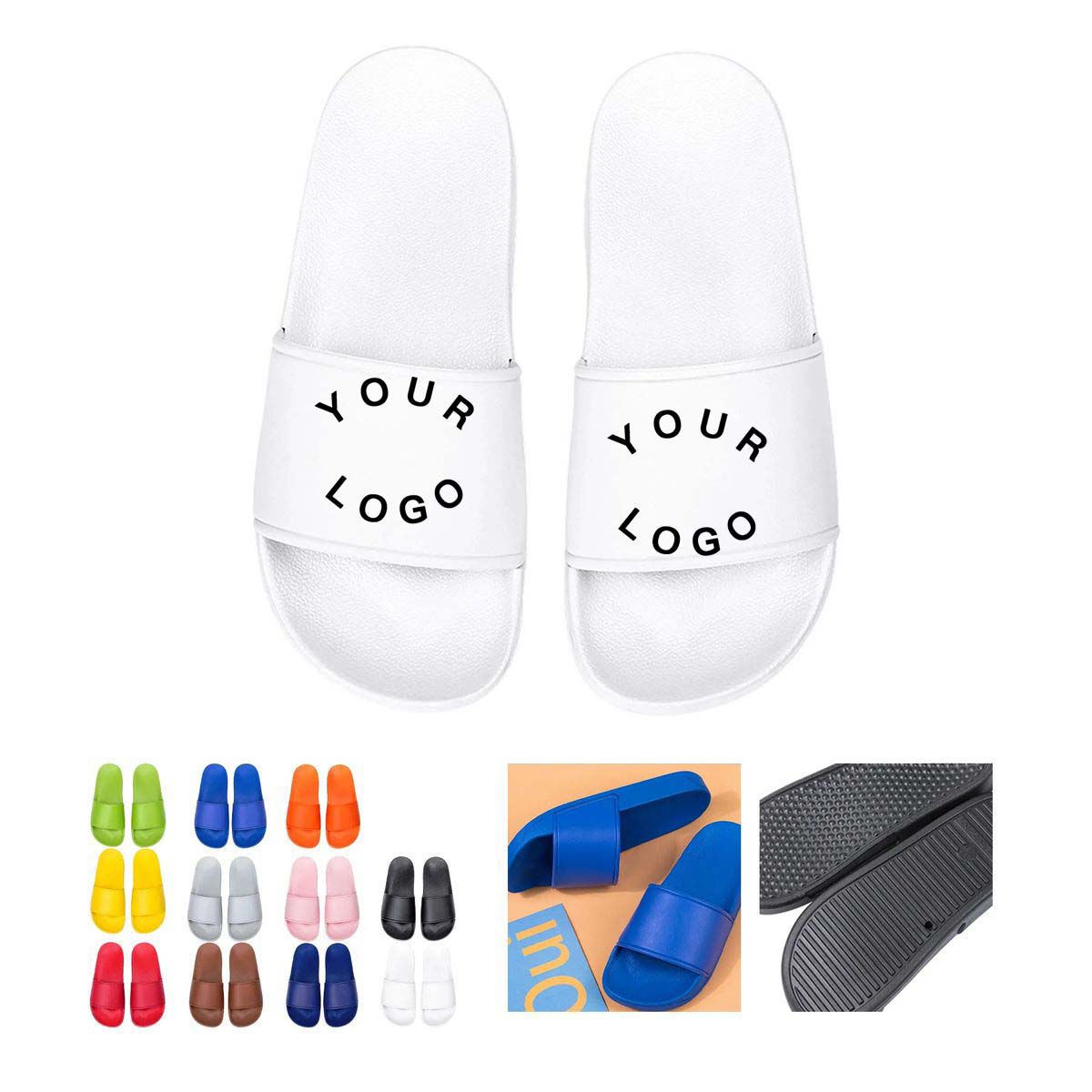 PVC Summer Slippers with Non Slip Sole 6