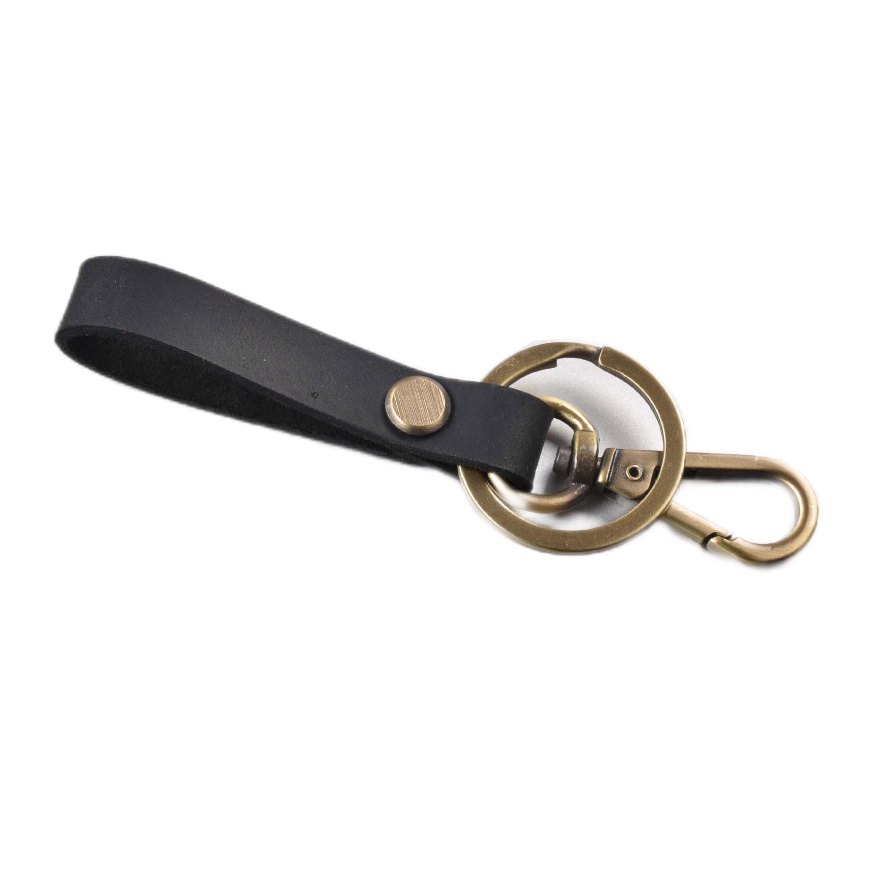Custom Genuine Leather Car Key Chains 1