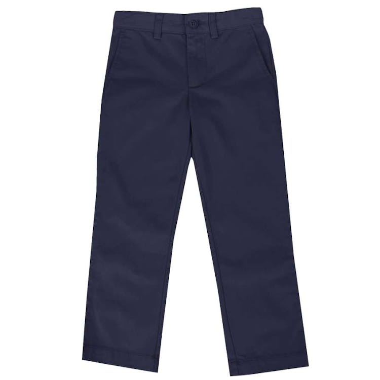 Boys' Chino Uniform Pants - Navy 4 1