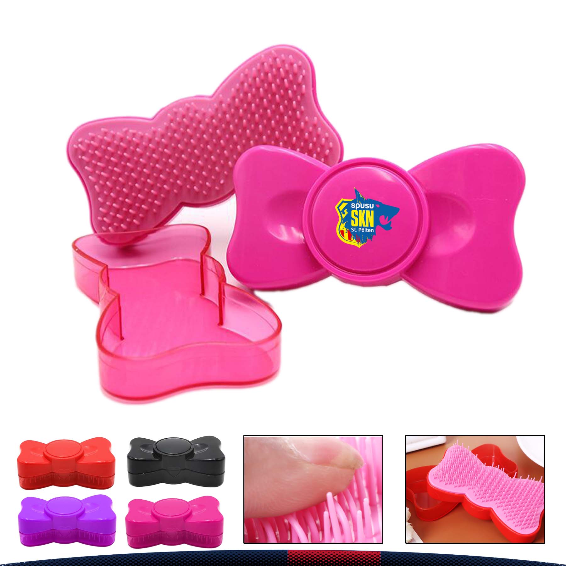 Bowknot Massage Comb 3