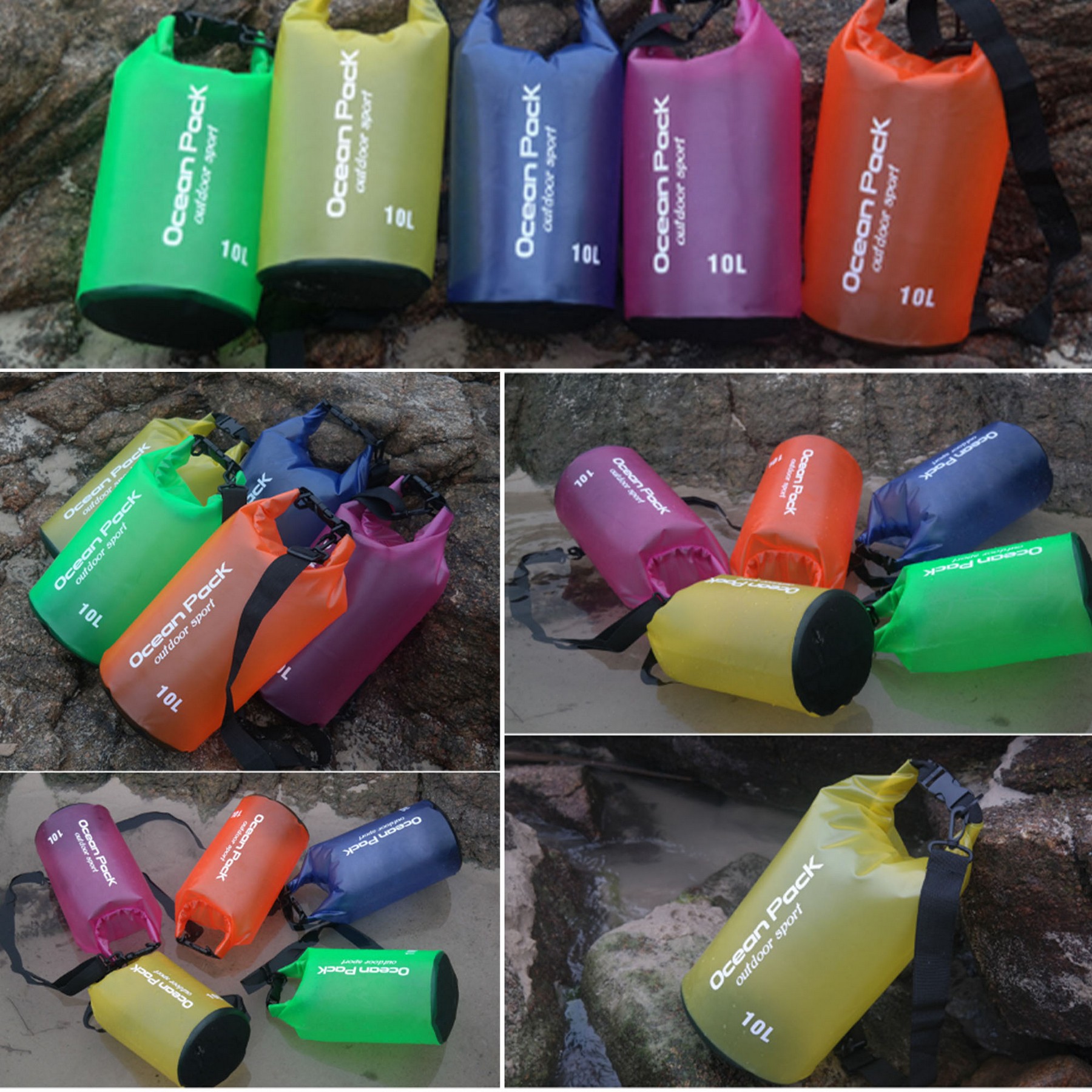 Clear Dry Bag Waterproof 10L 3