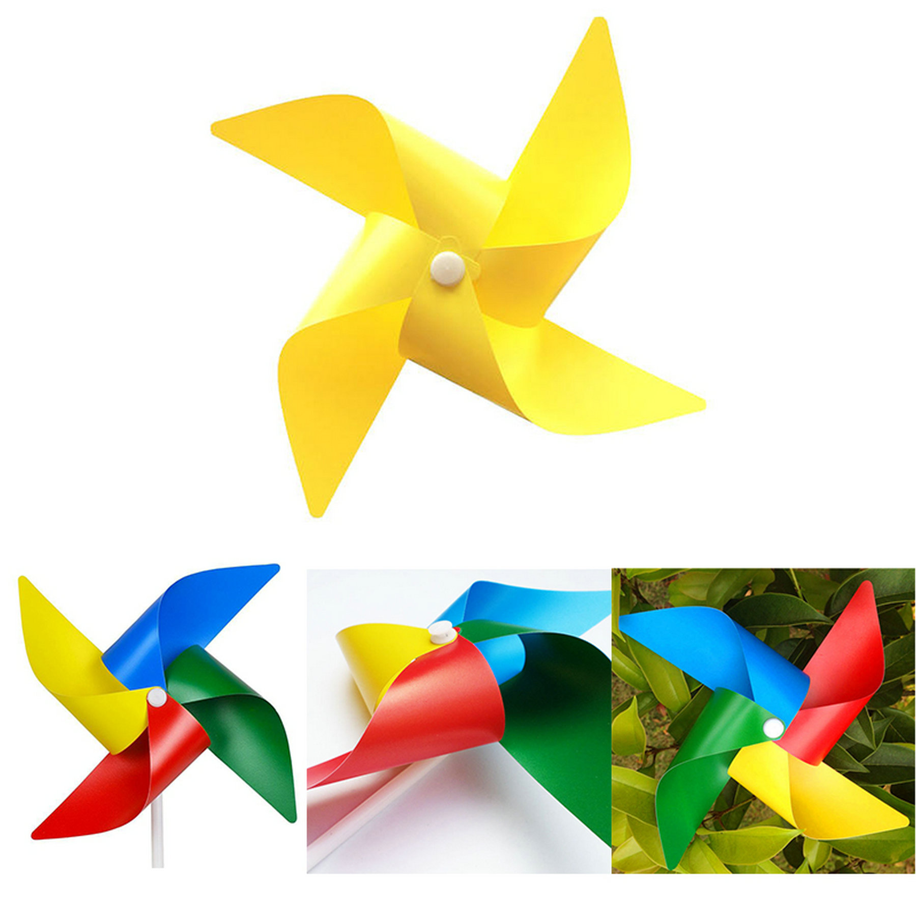 Pinwheel With Plastic Stick 1