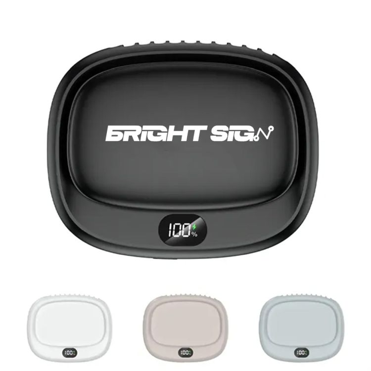 5-Speed LCD Display Outdoor Portable Fan 1