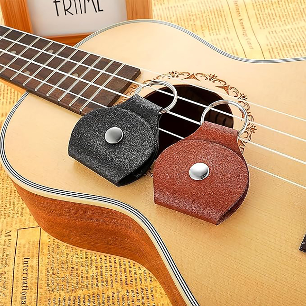 3 PCS Guitar Picks And Holder Case Including 7