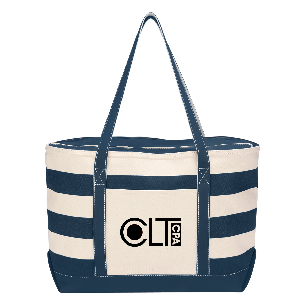 18 Oz. Cotton Canvas Nautical Tote Bag 2