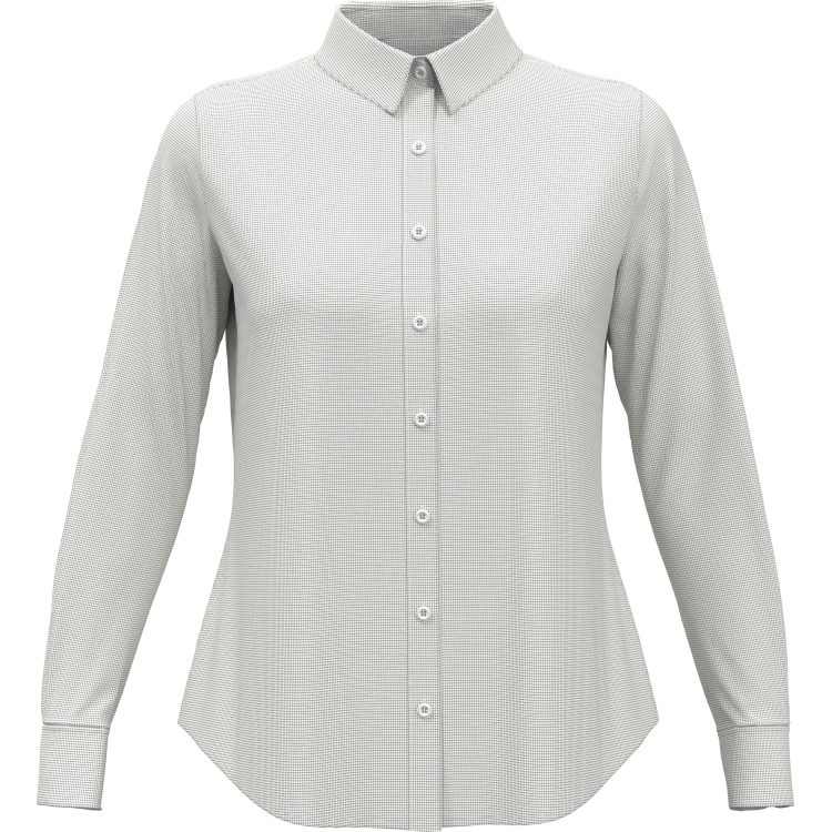 Perry Ellis LadiesMini Grid Woven Shirt 4