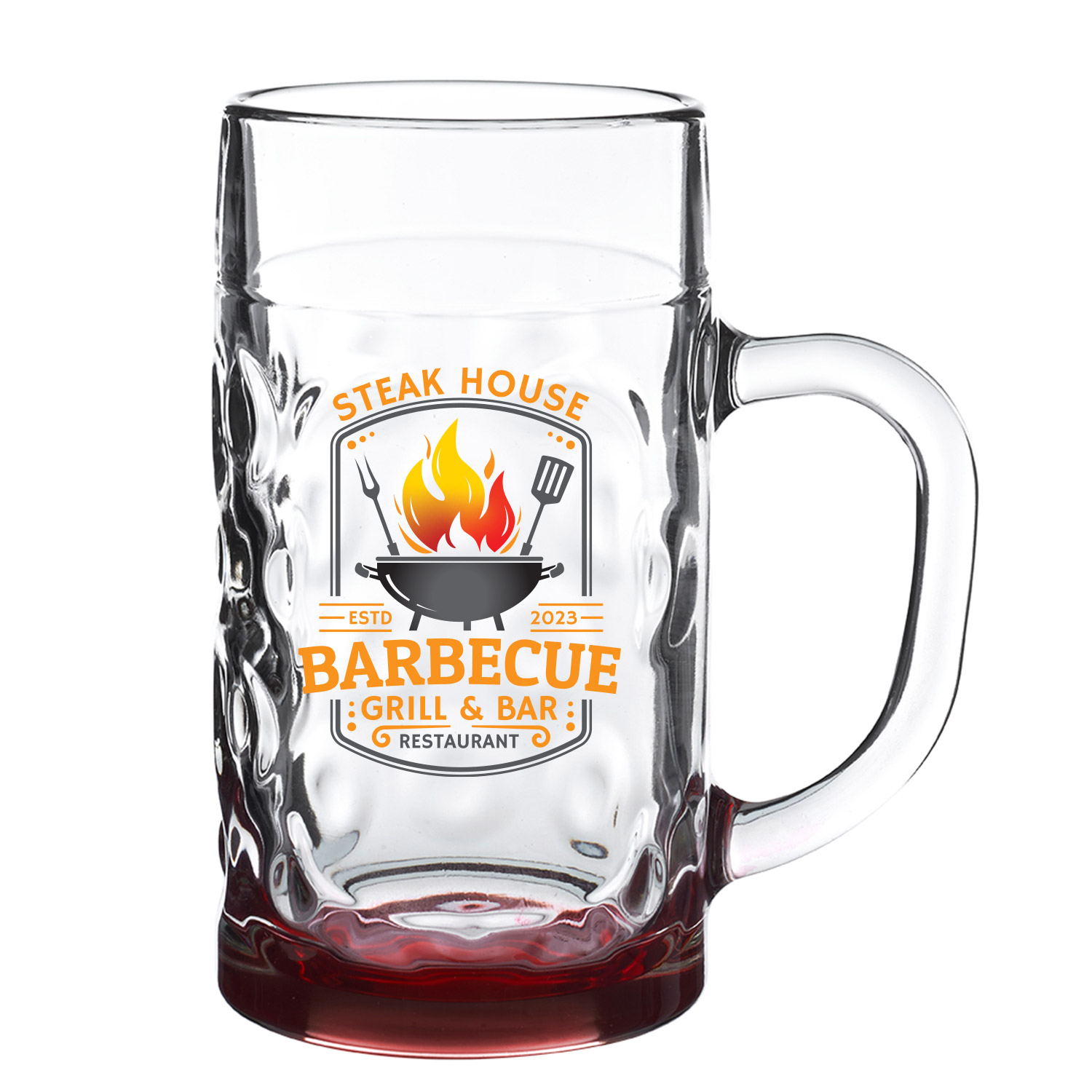 1 liter Munich Beer Stein (Full Color Imprint) 4