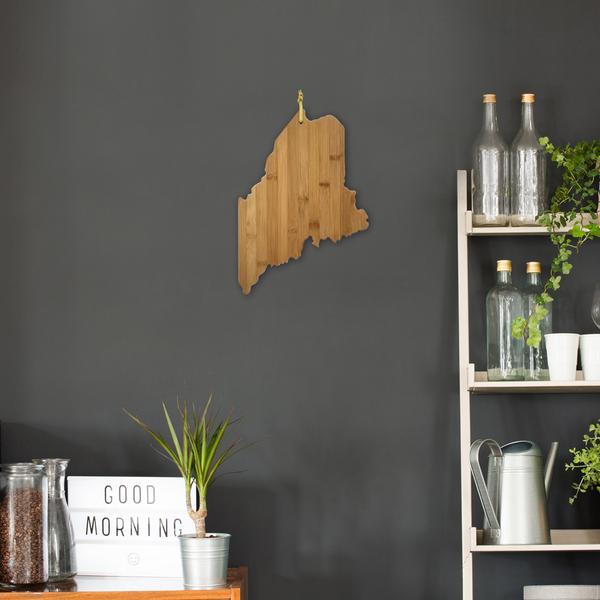 U.S. State Shaped Bamboo Cutting and Serving Boards 234