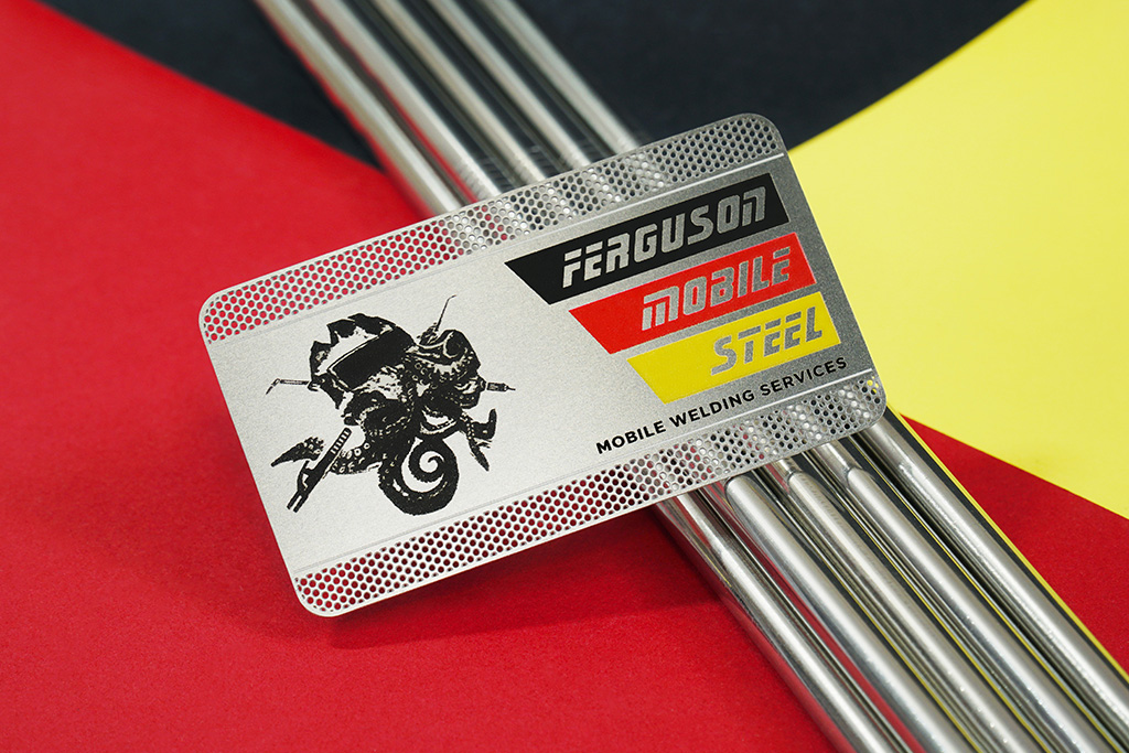 Stainless Steel Quick Metal Cards 10