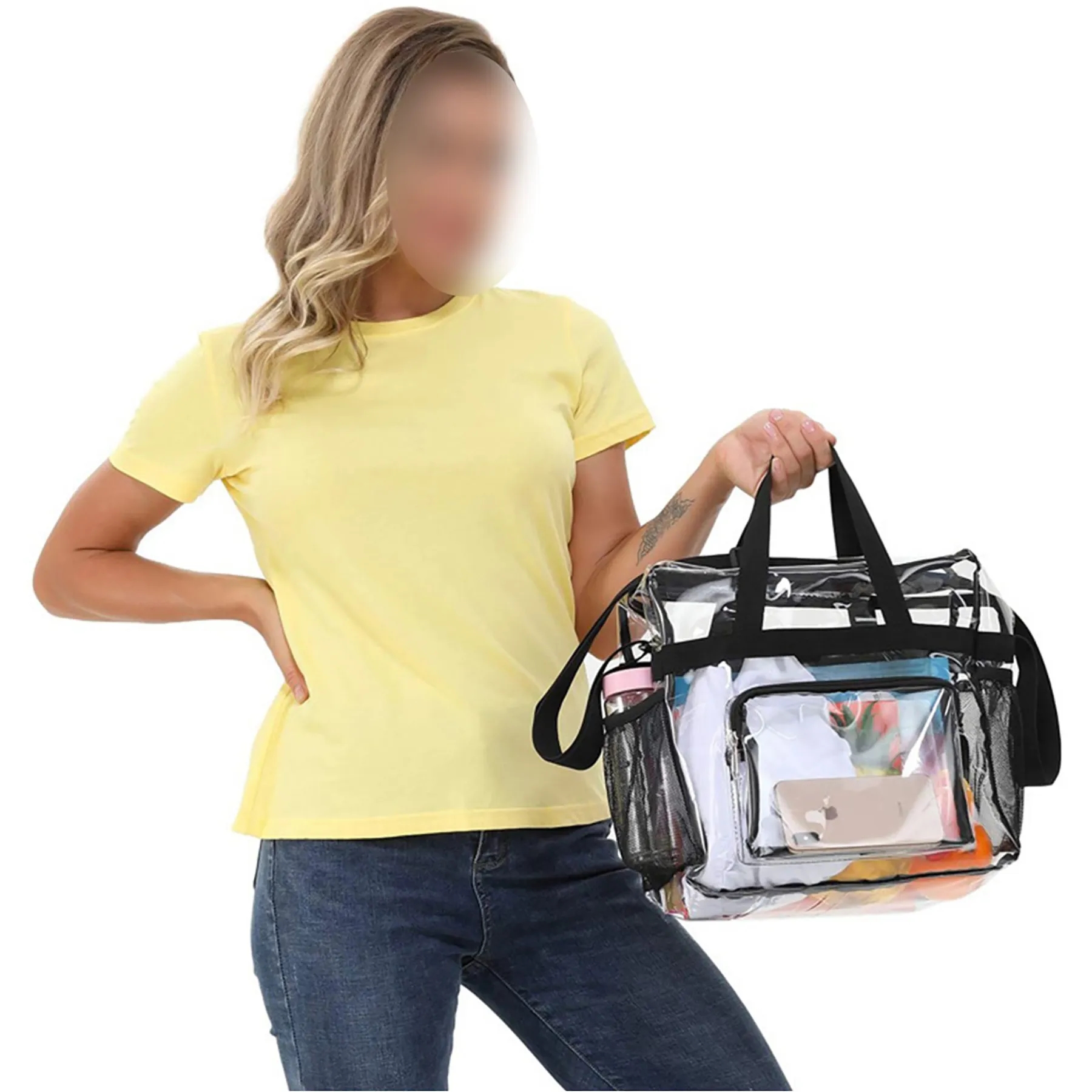 Large Capacity Transparent Bag 5
