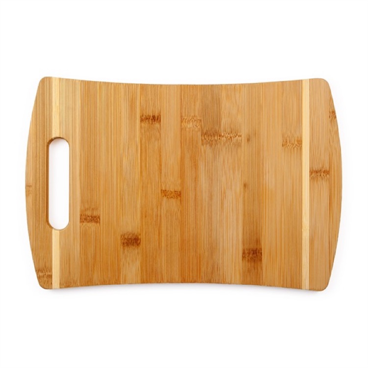 BistroTek Stripe Handle Premium Bamboo Cutting Board 2