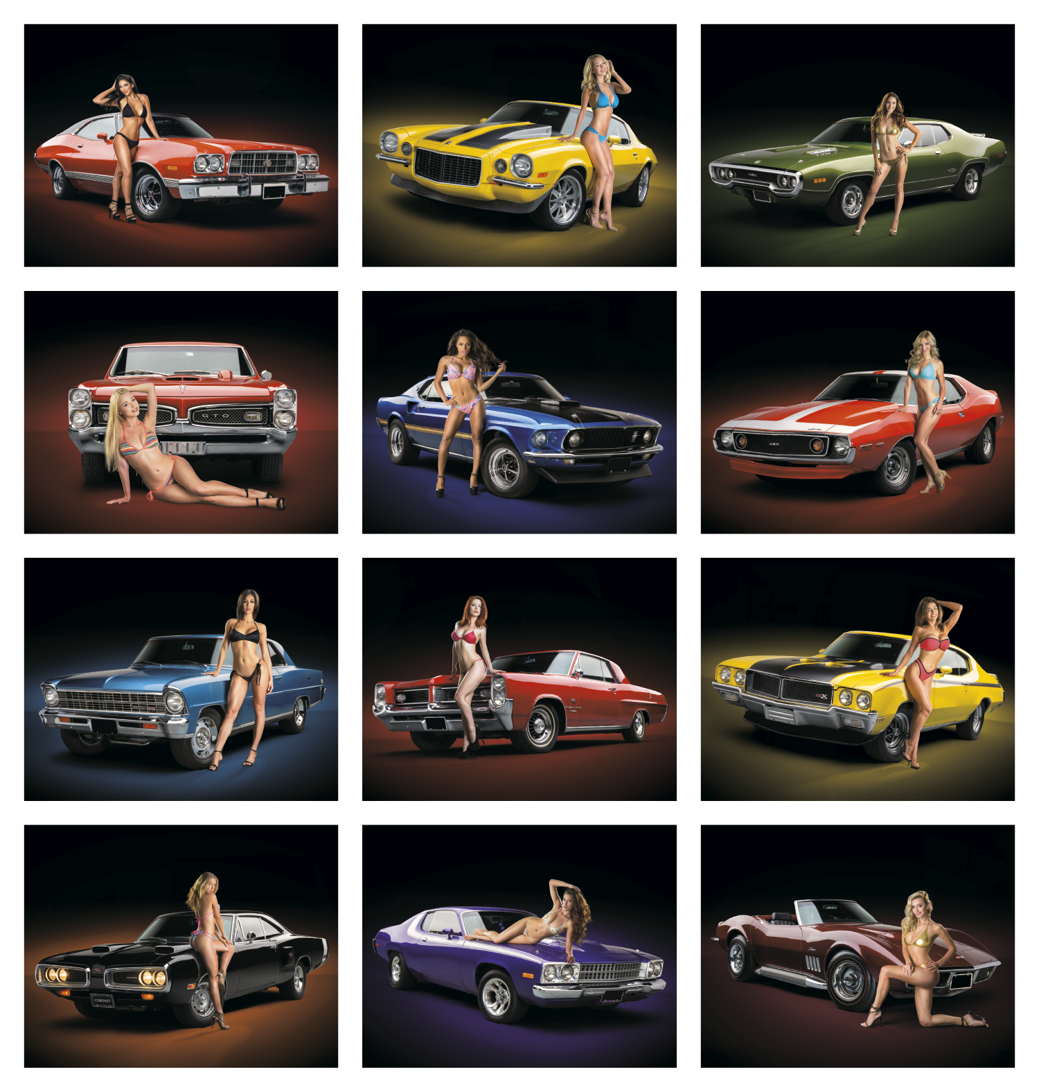 Triumph® Calendars American Muscle Calendar 10