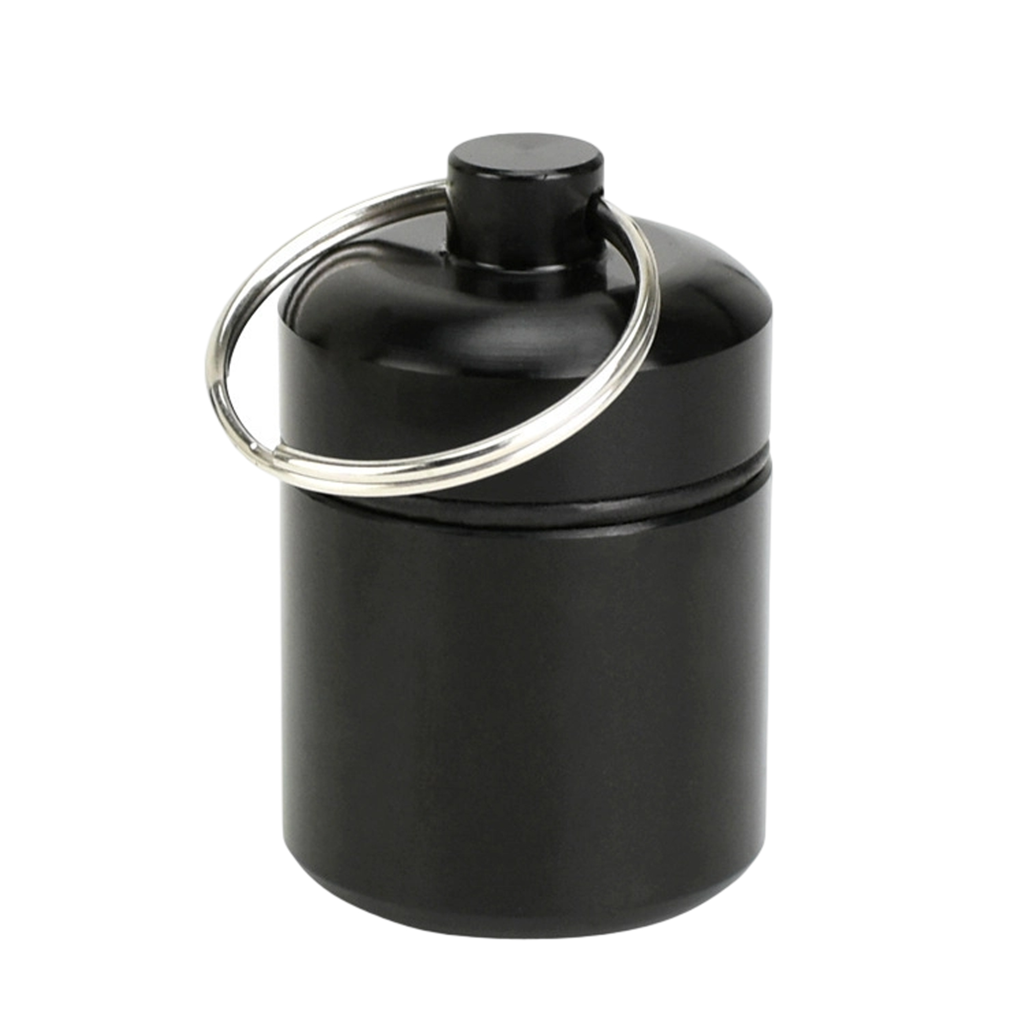 Aluminum Waterproof Portable Pill Box Keychain 15
