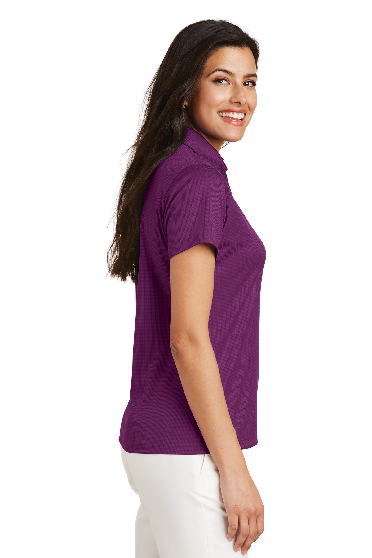 Port Authority Women's Performance Fine Jacquard Polo. L528 5