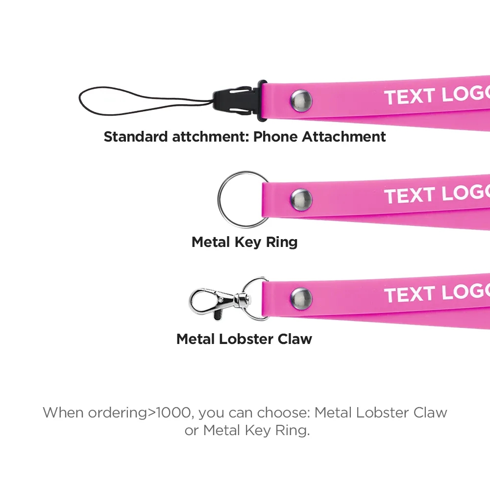Silicone Lanyards With Safety Breakaway for Phone 7