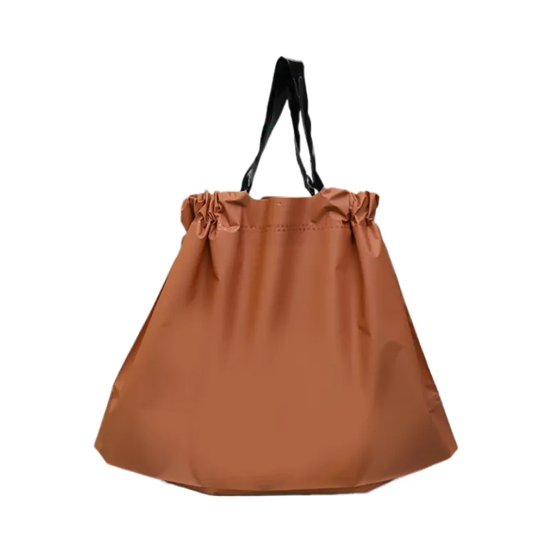 Plastic Water Proof Drawstring Bag 4
