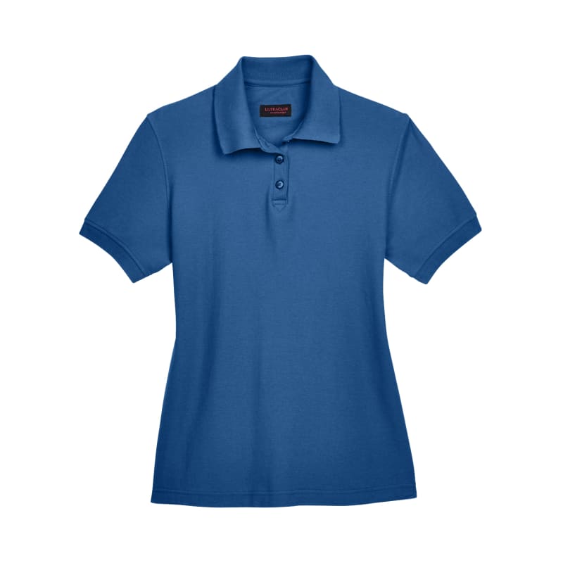 UltraClub Ladies Whisper Piqu Polo 21