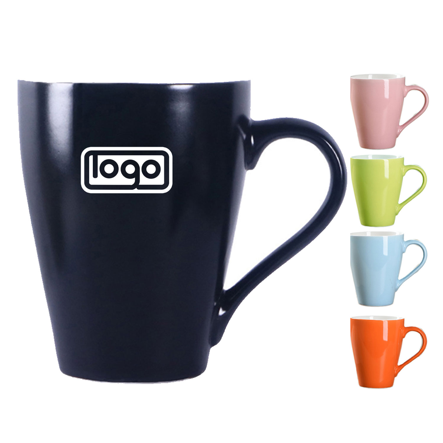 11oz Heat Resistant Glazed Ceramic Mug 7