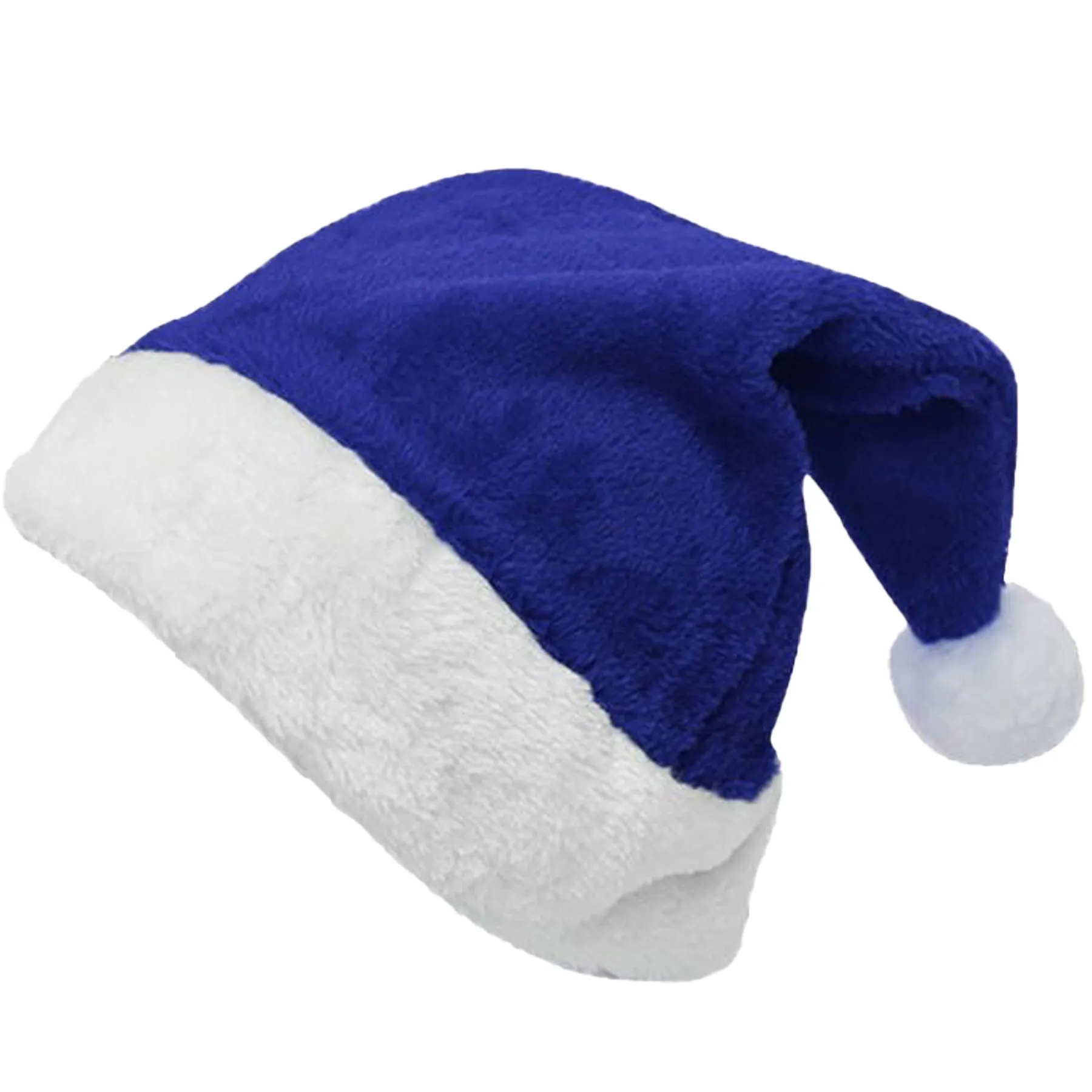 Christmas Santa Hat Colorful Adult Embroidered 4