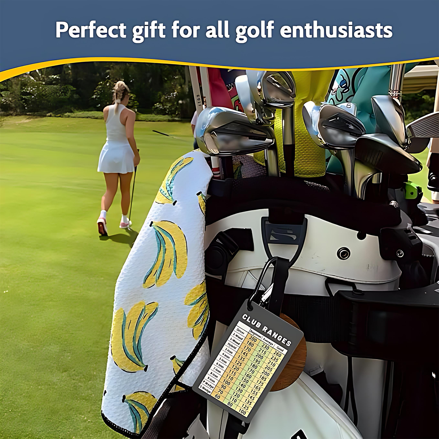 Golf Club Range Chart – Quick Reference Distance Card 4