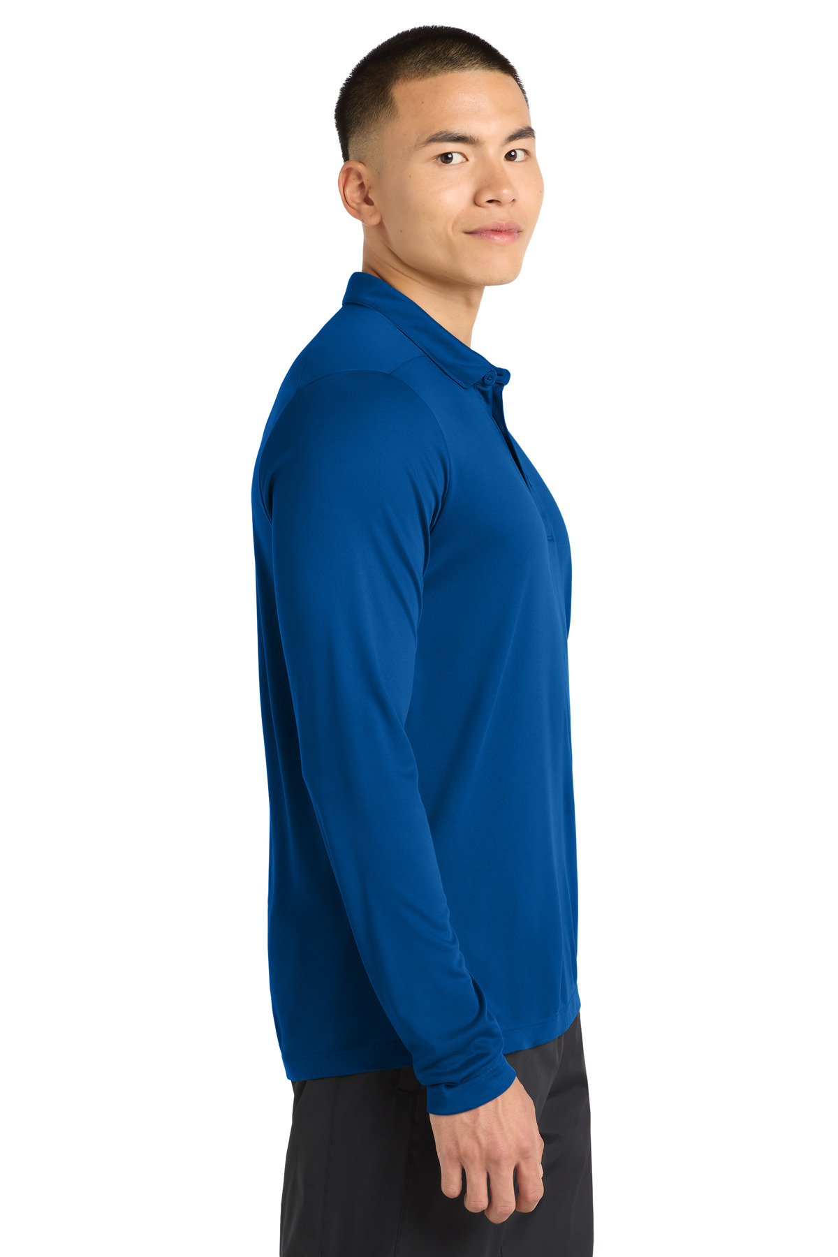 Sport-Tek Posi-UV Pro Long Sleeve Polo. ST520LS 38
