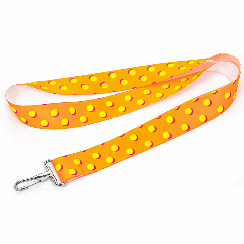 Fluorescent Neon Full Color Lanyards 20