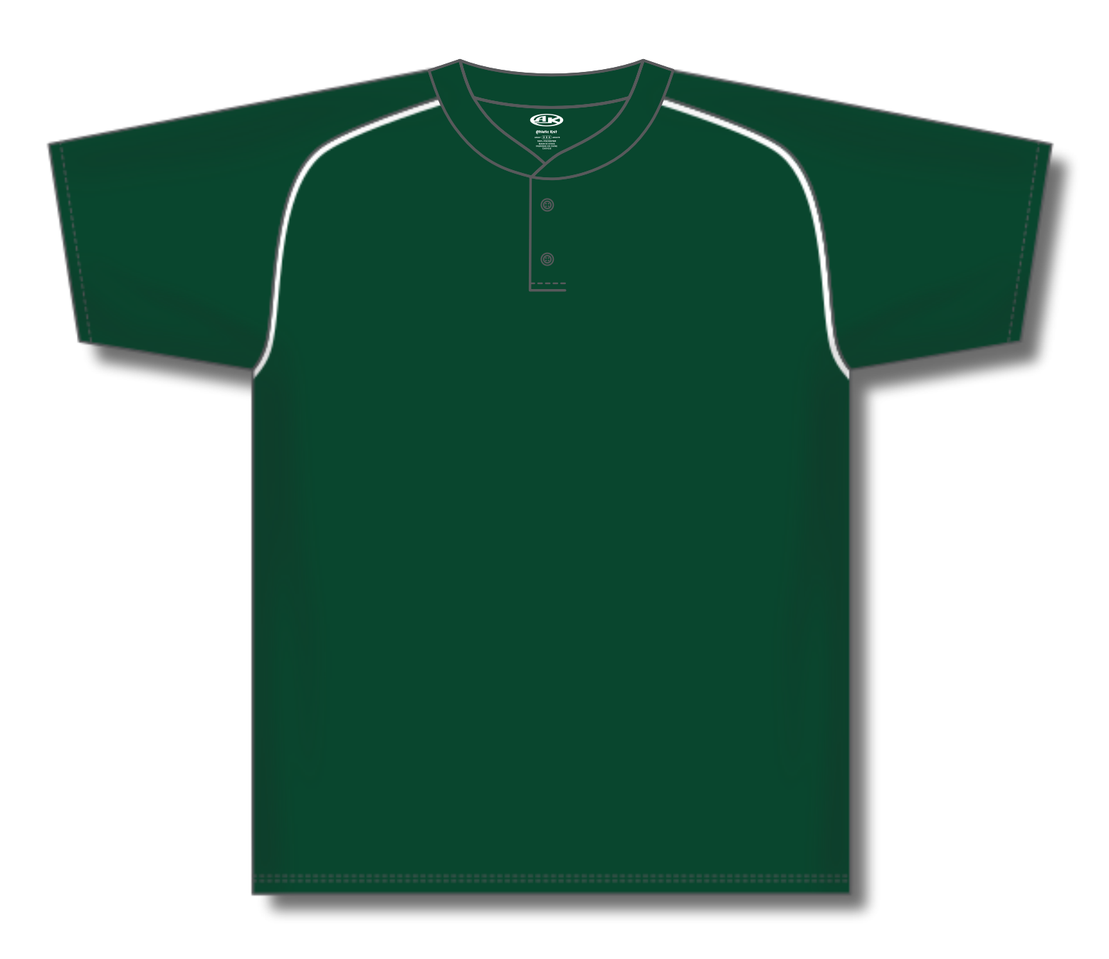 Two Button Baseball Jerseys BA1344-G01 33