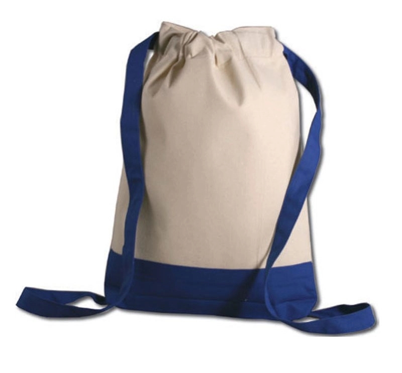 8oz Cotton Drawstring Backpack 5
