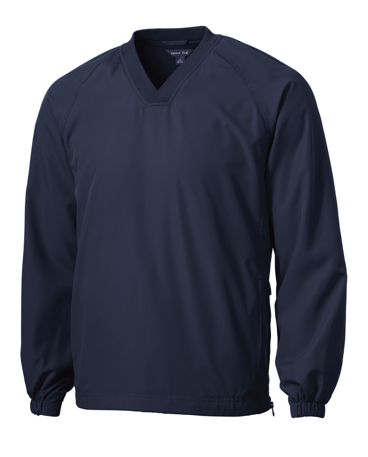 Sport-Tek V-Neck Raglan Wind Shirt. JST72 23