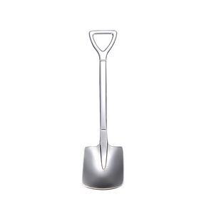 Creative Shovel Shaped Food Grade Stainless Steel Spoon 1