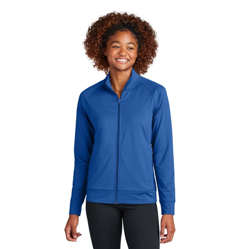 Sport-Tek Women's Sport-Wick Stretch Full-Zip Cadet Jacket 19