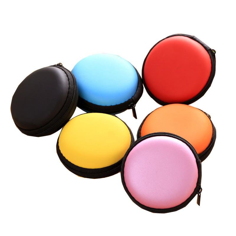 Small Round Earbud Storage Case 3