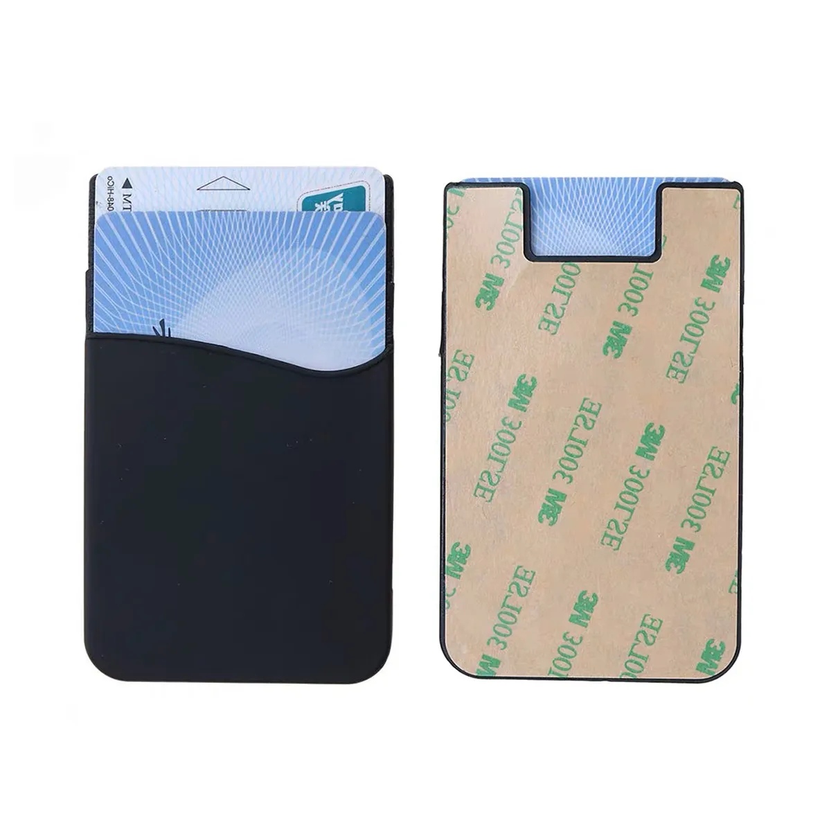 Silicone Phone ID Wallet Adhesive Card Holder 2