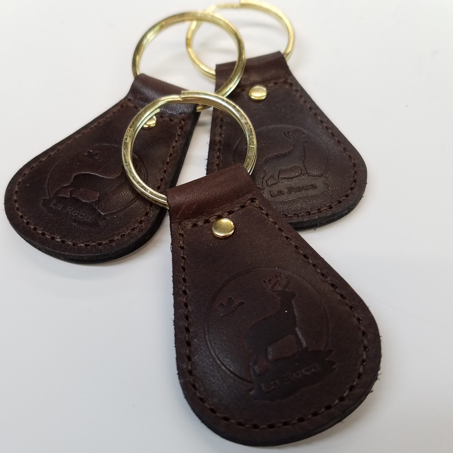Teardrop Leather Key Chain 2