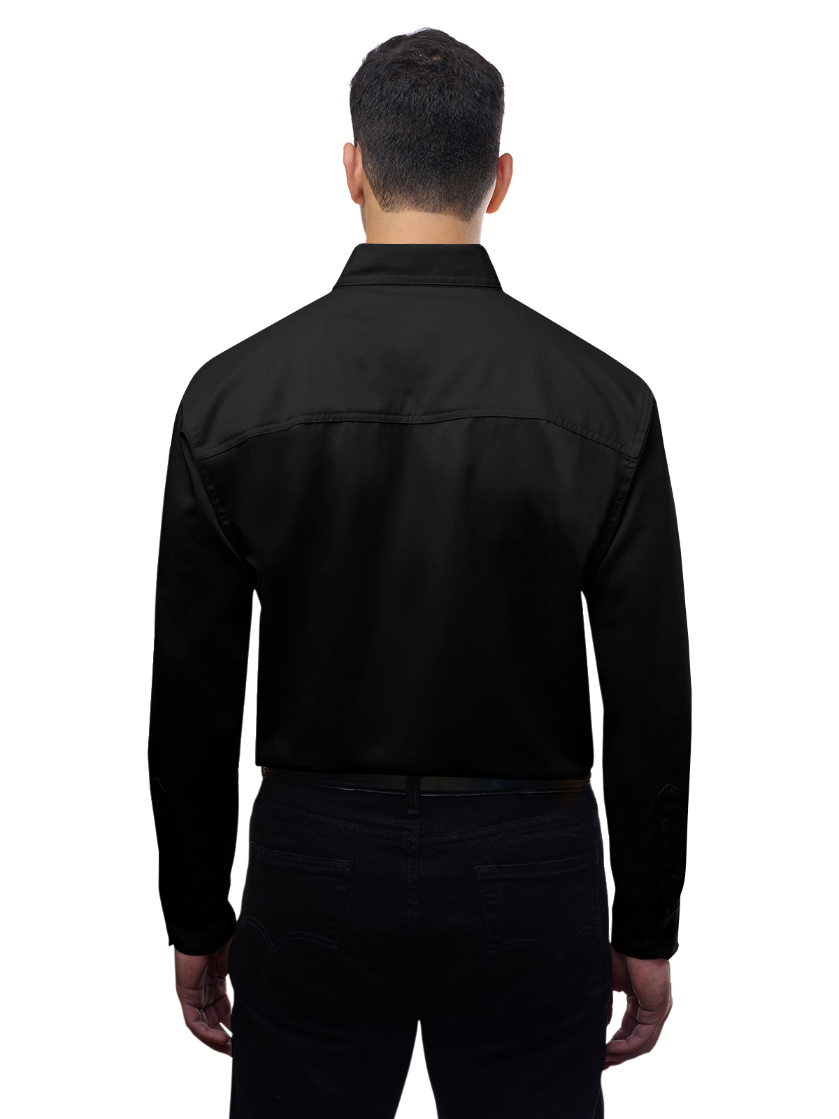 Blue Generation - Men's 1-Pocket Value Poplin Shirt 1