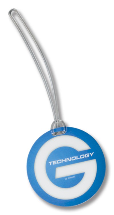 Round Luggage Tag 2