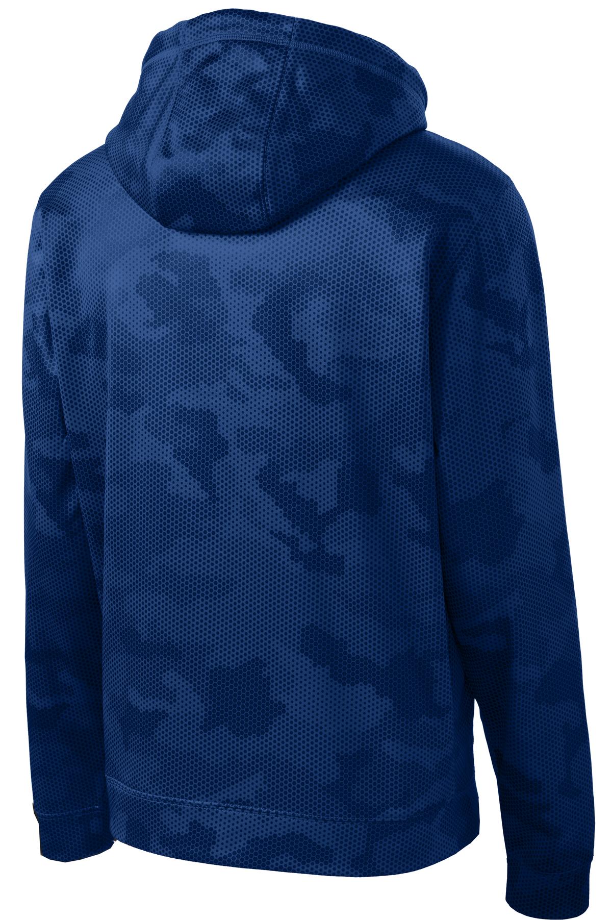 Sport-Tek Sport-Wick CamoHex Fleece Hooded Pullover. ST240 5