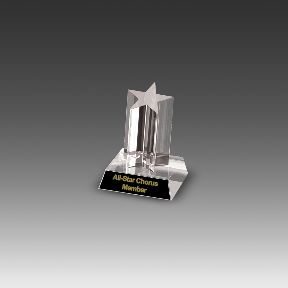 4" Star Column Award 2