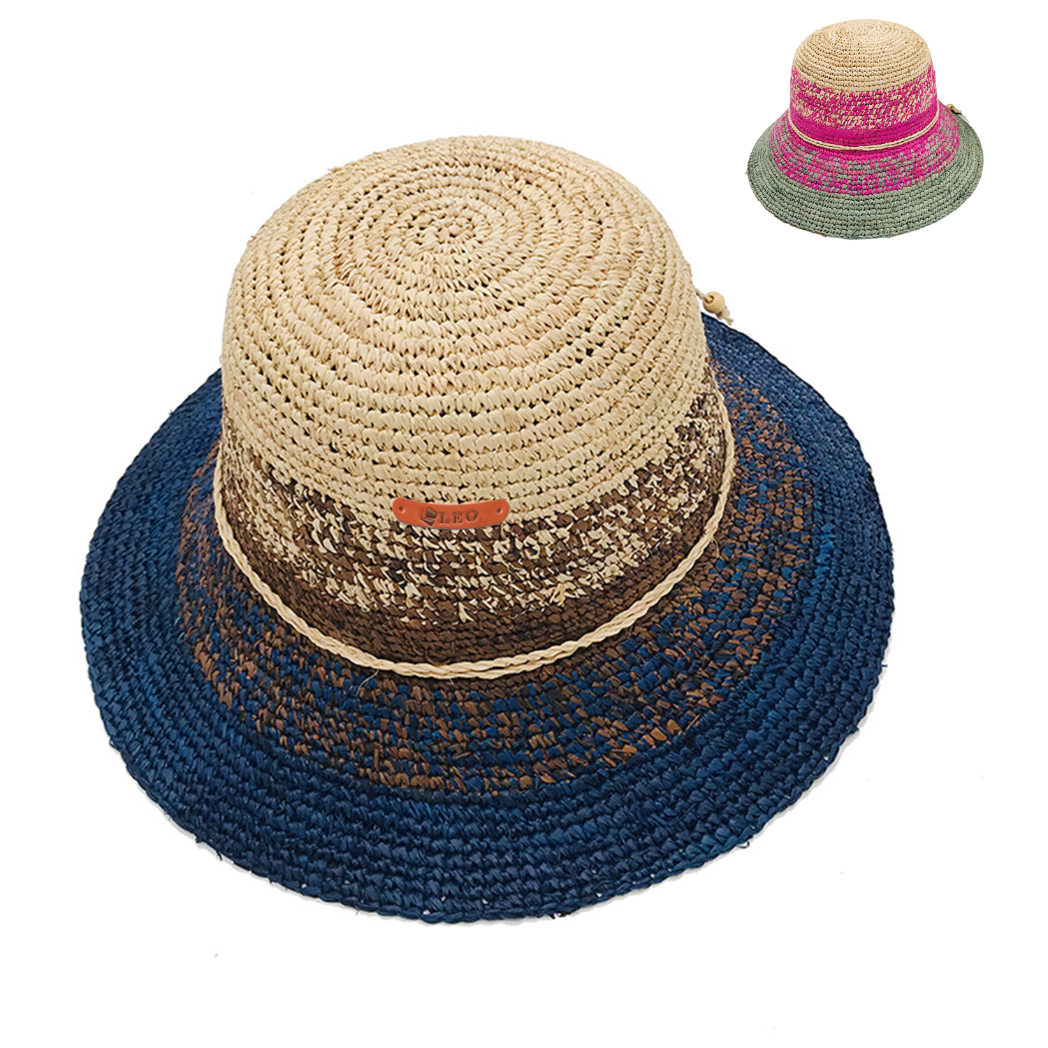 Wide Brim Foldable Straw Hat 2