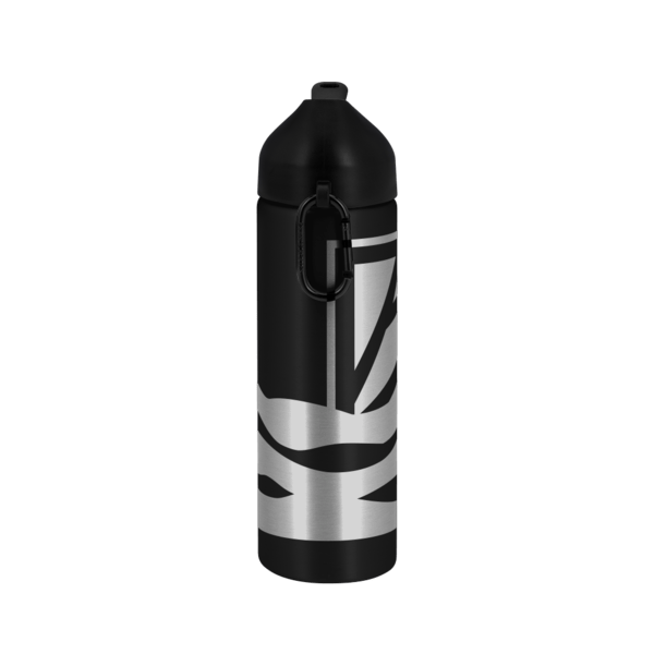 EasyFlow Recycled Aluminum Bottle w Straw Lid, custom water bottle with logo imprint 138